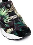 Detail View - Click To Enlarge - REEBOK - 'Instapump Fury JG' leaf print sneakers