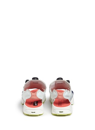 Back View - Click To Enlarge - REEBOK - x FACE Stockholm 'Instapump Fury' sandals