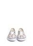 Front View - Click To Enlarge - VANS - 'Digi Hula Authentic' doll print canvas sneakers