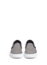Front View - Click To Enlarge - VANS - '59 Cup' diamond pattern embroidered slip-ons