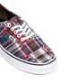 Detail View - Click To Enlarge - VANS - 'Authentic' plaid patchwork sneakers