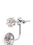 Detail View - Click To Enlarge - CZ BY KENNETH JAY LANE - Cubic zirconia glass pearl drop earrings