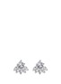 Main View - Click To Enlarge - CZ BY KENNETH JAY LANE - Cubic zirconia marquise fringe earrings