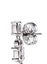 Detail View - Click To Enlarge - CZ BY KENNETH JAY LANE - Graduating oval cut cubic zirconia drop earrings