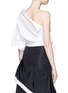 Back View - Click To Enlarge - 73052 - 'Jay Gatsby' sash tie asymmetric cropped top
