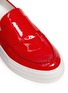 Detail View - Click To Enlarge - MONCLER - 'New Roseline' patent leather flatform loafers