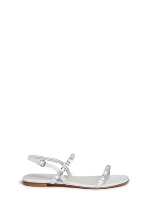 Main View - Click To Enlarge - STUART WEITZMAN - 'Trail Mix' jewelled leather sandals