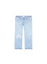 Main View - Click To Enlarge - SIMON MILLER - 'Yerma' frayed cuff ripped light wash jeans