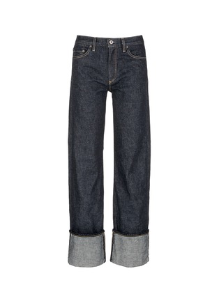 Main View - Click To Enlarge - SIMON MILLER - Zuna' dark wash wide leg jeans