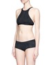 Figure View - Click To Enlarge - VITAMIN A - 'Celine' perforated tankini top
