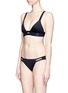 Figure View - Click To Enlarge - VITAMIN A - 'Neutra' cutout hipster bikini bottoms