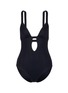 Main View - Click To Enlarge - VITAMIN A - 'Neutra' strappy cutout one-piece swimsuit