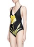 Figure View - Click To Enlarge - CHICTOPIA - Lily floral print one-piece swimsuit
