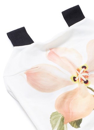 Detail View - Click To Enlarge - CHICTOPIA - Floral print one-piece swimsuit