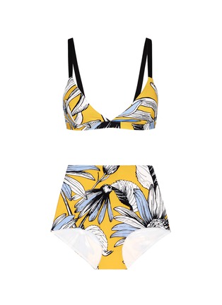 Main View - Click To Enlarge - CHICTOPIA - Floral print bikini set