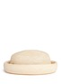 Figure View - Click To Enlarge - MAISON MICHEL - Logo pin canapa straw beret hat