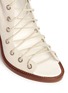 Detail View - Click To Enlarge - ANN DEMEULEMEESTER - 'Anthem' leather lace-up sandal boots