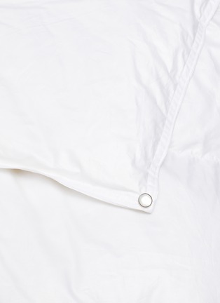 Detail View - Click To Enlarge - BRINKHAUS - Medium queen size cotton cambric down duvet