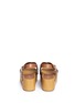 Back View - Click To Enlarge - SAM EDELMAN - 'Bentlee' leather wooden clog platform sandals