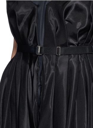 Detail View - Click To Enlarge - TOGA ARCHIVES - 'Monofila' organdy bustier dress