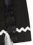 Detail View - Click To Enlarge - TOGA ARCHIVES - Woven paper slit linen midi skirt