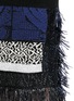 Detail View - Click To Enlarge - TOGA ARCHIVES - Fringe mix cotton intarsia knit skirt