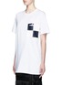 Front View - Click To Enlarge - TOGA ARCHIVES - Glossy checkerboard pocket T-shirt
