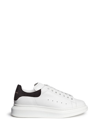 Main View - Click To Enlarge - ALEXANDER MCQUEEN - Chunky outsole leather sneakers