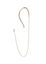 Main View - Click To Enlarge - YANNIS SERGAKIS ADORNMENTS - 'Crochets' diamond 18k gold single ear cuff