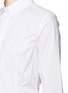 Detail View - Click To Enlarge - MC Q - Cotton poplin peplum shirt