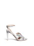 Main View - Click To Enlarge - VALENTINO GARAVANI - 'Angelicouture' angel wing velvet sandals