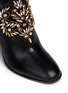 Detail View - Click To Enlarge - RENÉ CAOVILLA - Strass appliqué leather ankle boots