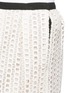 Detail View - Click To Enlarge - SEE BY CHLOÉ - Eyelet lace crêpe skirt