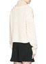 Back View - Click To Enlarge - SEE BY CHLOÉ - Shawl collar textured knit sweater