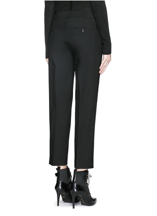 Back View - Click To Enlarge - HELMUT LANG - Bonded cuff stretch gabardine pants