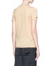 Back View - Click To Enlarge - HELMUT LANG - Midweight cotton T-shirt