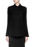Main View - Click To Enlarge - HELMUT LANG - Stretch silk shirt