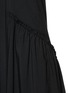 Detail View - Click To Enlarge - HELMUT LANG - Matte twill midi dress