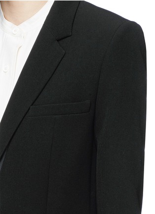 Detail View - Click To Enlarge - HELMUT LANG - Notched lapel stretch suit blazer