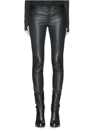 Main View - Click To Enlarge - HELMUT LANG - Stretch leather pants
