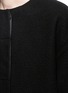 Detail View - Click To Enlarge - HELMUT LANG - High side split cashmere coat