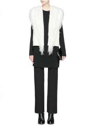 Figure View - Click To Enlarge - HELMUT LANG - Stretch crepe dress
