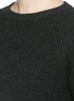 Detail View - Click To Enlarge - HELMUT LANG - Wool-cashmere crew neck sweater