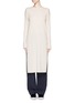 Main View - Click To Enlarge - HELMUT LANG - Side slit long cashmere sweater