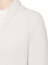 Detail View - Click To Enlarge - HELMUT LANG - Shawl collar wool-cashmere cardigan
