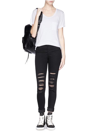 Figure View - Click To Enlarge - J BRAND - 'Photo Ready Maria' distressed skinny jeans