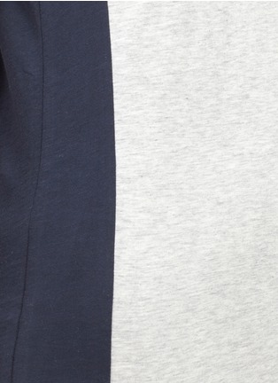 Detail View - Click To Enlarge - VINCE - Pima cotton colour-block T-shirt