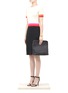 Figure View - Click To Enlarge - ST. JOHN - Milano knit contrast dress