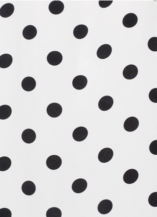 Detail View - Click To Enlarge - EQUIPMENT - Riley polka dot silk top