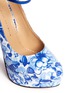 Detail View - Click To Enlarge - CHARLOTTE OLYMPIA - 'Sabrina' koi print patent leather platform pumps